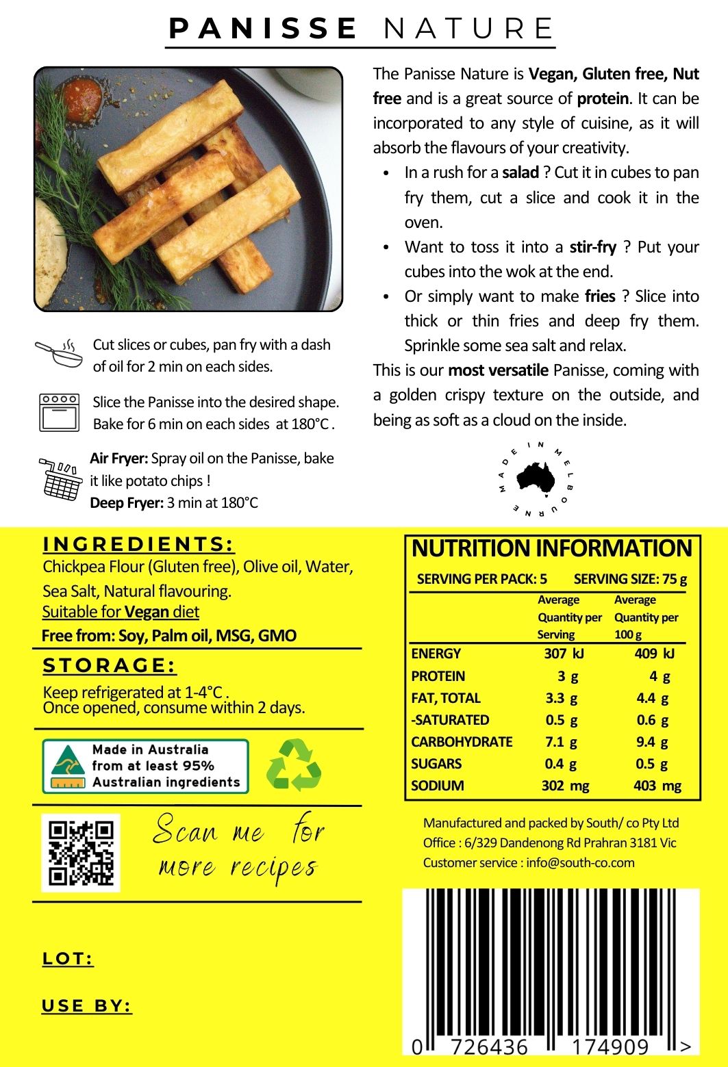 Panisse Nature