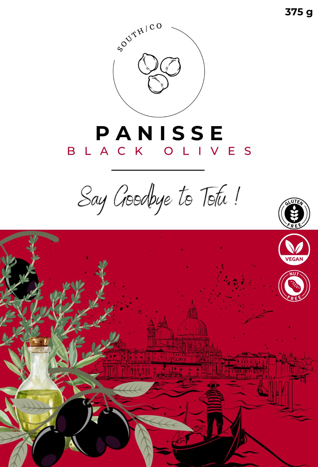 Panisse Black Olives