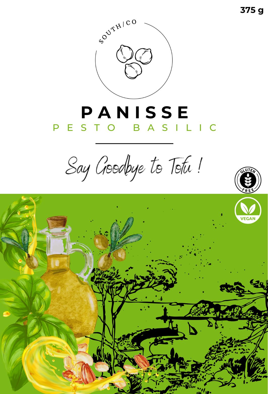 Panisse Pesto Basilic